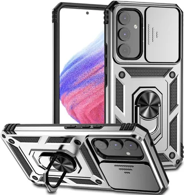 Produktbild von König Design Hülle kompatibel mit Kunststoff Soft Handyhülle - Handy Case Silber