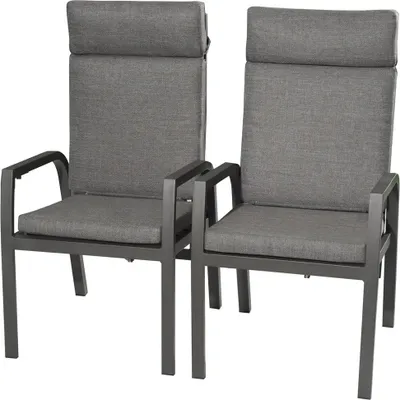 Produktbild von 2er Set »Kansas« Gartensessel, Aluminium