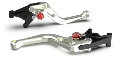 Produktbild von LSL Kupplungshebel BOW L83R, kurz, silber/rot