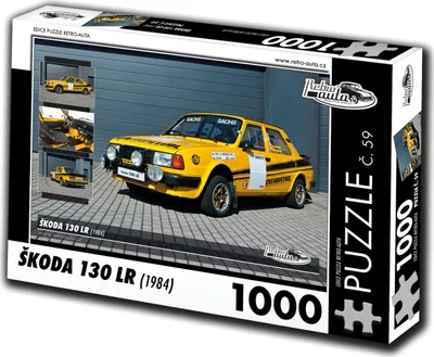 Obrázok produktu pre Puzzle č. 59 - ŠKODA 130 LR (1984) 1000 dielikov