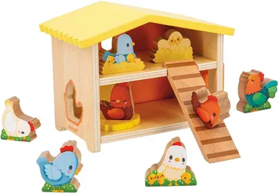 Image de Janod Farm - Bois Mon premier poulailler