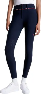 Produktbild von Tommy Hilfiger Equestrian Reithose Damen Knie-Grip Geneva Damenreithose Kniebesatz Desert Sky XS