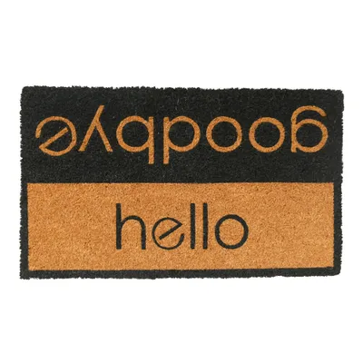 Image de Paillasson en coco "Hello- Goodbey" de Mars & More KMMHG 75x50x2cm