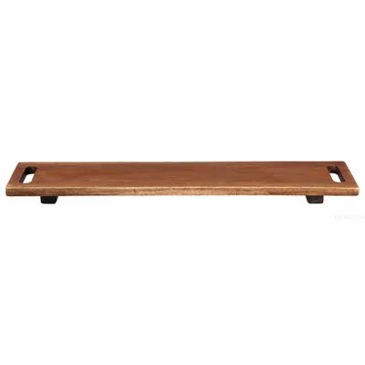 Produktbild von ASA Holzboard Tablett auf Füssen Akazie 60x13 cm Höhe 3cm 93902970
