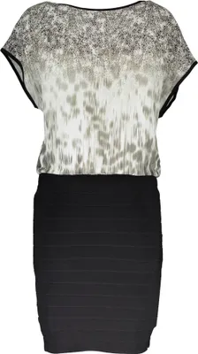Produktbild von GUESS JEANS KURZES KLEID DAMEN MEHRFARBIG : Farbe - mehrfarbig, Größe - XS Größe: XS Farbe: mehrfarbig