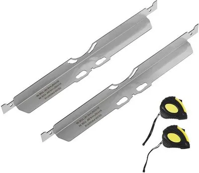 Produktbild von Werkzeugset aus Stahl, 2-Stück, für genaue Messungen, inkl. 2 Maßbanden und Umrechnungstabelle