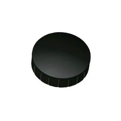 Image de Aimant MAULsolid rond MAUL, 4 pièces, 1,5 kg, plastique ferrite incassable, Ø 3,8 x 1,25 cm, noir