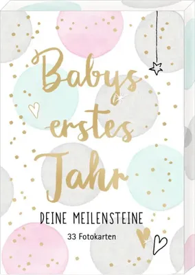 Obrázok produktu pre Fotokarten-Box - Babys erstes Jahr - Deine Meilensteine