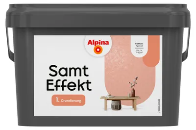 Produktbild von Alpina Effektfarbe Samt Effekt Grundierung 2,5L