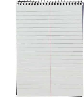 Produktbild von Stenoblock A5 70g/qm 40 Blatt liniert Packung mit 10 Stück