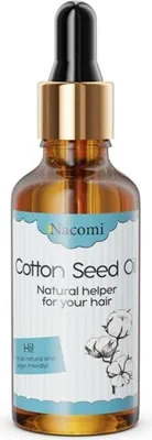 Obrázek produktu pro Bavlníkový olej Nacomi s pipetou, 50 ml
