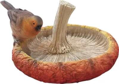 Produktbild von Figur Vogeltränke orange 11 x 23 x 19 cm bunt