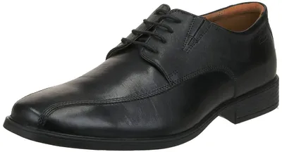 Zdjęcie produktu dla Biznesowe Clarks Tilden Walk, Mężczyźni, Czarny, Skóra, NOWOŚĆ, Sznurowane eleganckie - Buty męskie biznesowe / eleganckie, Czarny, skóra