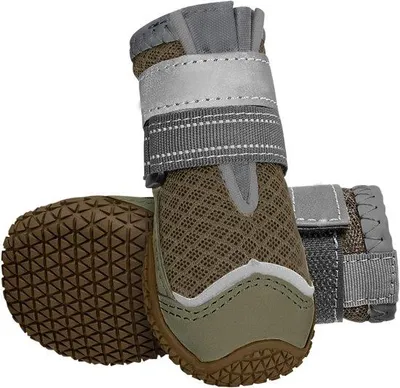 Produktbild von Famanu Hundeschuhe mit atmungsaktiver Pootschutz - Antirutsch und Reflektierend - 2 Stück für Kleine, Mittelgroße und Große Hunde
