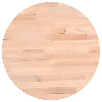 Immagine prodotto di Piano tavolo vidaXL rotondo in legno massello di faggio, Ø 30 x 4 cm