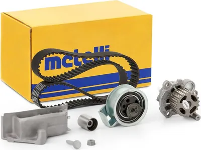 Obrázok produktu pre Sada rozvodového remeňa METELLI 30-1355-1 + vodná pumpa pre vozidlá: VW Golf IV (hatchback, 1J1), PASSAT Variant (3B6), Golf IV Variant (1J5) a AUDI A3 (hatchback, 8L1)