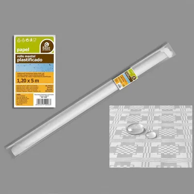 Image de Rouleau Nappe Plastique Blanche Protection De Table Jetable Et Pratique - Best Products
