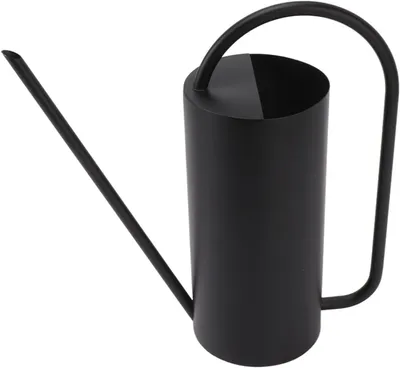 Imagen del producto de Regadera de acero inoxidable, 1500 ml, con cuello largo, para plantas de interior