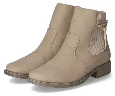 Productafbeelding van Rieker enkellaarsje in beige, maat 39