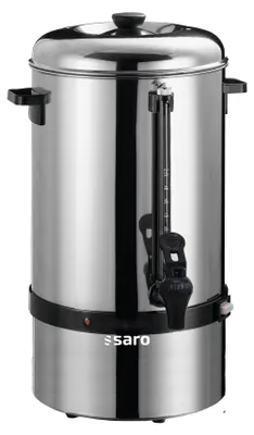 Kaffeevollautomat 6,75 L, 40 Tassen, Edelstahl, Silber