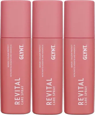 Produktbild von GLYNT Revital Carespray 3 x 150 ml Leave in Conditioner Spülung Glanzmilk Set