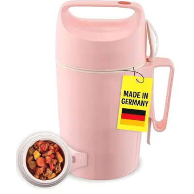 Produktbild von ROTPUNKT 850 0,8 l Flamingo Lunch-Thermoskanne