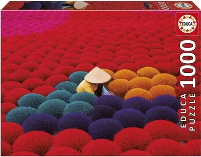 Obrázek produktu pro Puzzle, Educa Village d'Encens Vietnam, 1000 dílků, krajina a příroda, 68 x 48 cm