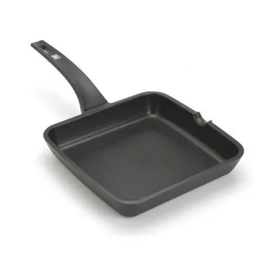 Obrázek produktu pro BRA Efficient A271328, Čtverec, Grilovací pánev, Černá, Oranžová, Teflon Platinum Plus, Hliník, Keramický, Plyn, Indukční