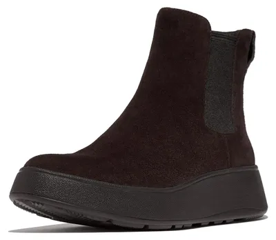 Produktbild von FITFLOP FitFlop F-Mode Suede Flatform Chelsea Boots BROWN 36