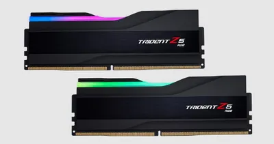 Zdjęcie produktu dla G.Skill Trident Z5 RGB F5-7200J3646F24GX2-TZ5RK, 48 GB, 2 x 24 GB, DDR5, 7200 MHz, 288-pin DIMM
