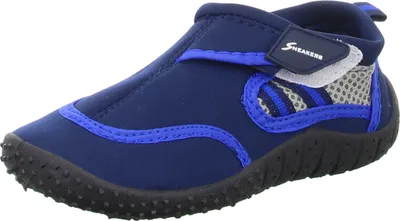 Produktbild von Sneakers Kinder-Leinen-Slipper Schwarz-Blau, Farbe:blau, EU Größe:34