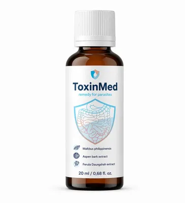 Produktbild von ToxinMed – Tropfen zur Unterstützung von Verdauung & Wohlbefinden – 20 ml