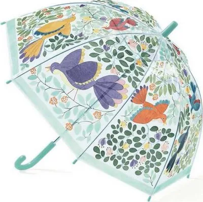 Produktbild von Djeco-Regenschirm Blumen & Vögel