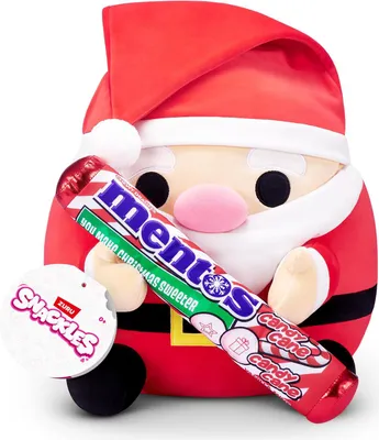 Produktbild von Zuru Plüsch Weihnachtskuscheltier Snackles 36 cm - festliche Limited Edition