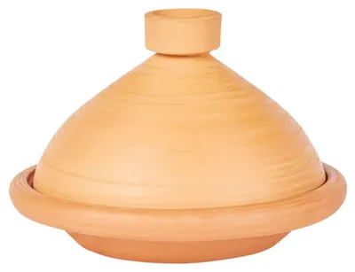 Zdjęcie produktu dla Tażina Tuareg - Gliniana - Bez glazury - 31 cm - Terakota