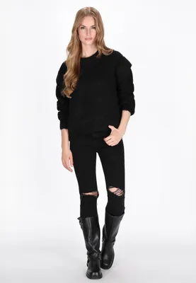 Produktbild von SAPORTA damen pullover - schwarz, XL/XXL