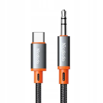 Obrázok produktu pre Zvukový kábel Mcdodo CA-900, USB-C na 3,5 mm AUX mini jack, 1,8 m, čierny