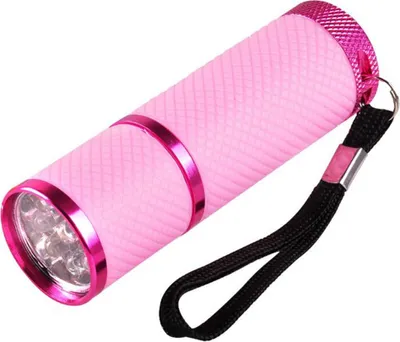 Produktbild von Mini-Blitzlicht fš¹r LED-UV-Gel-H?rtungslampe Handnageltrockner Nageltaschenlampe 9 LEDs 395-nm-UV-Taschenlampen-Detektor fš¹r Gesichtsmaske