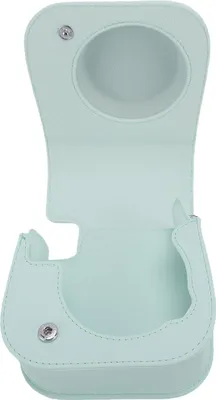 Immagine prodotto di Custodia protettiva adatta alla fotocamera Fujifilm Mini12 11, in Finto cuoio, custodia istantanea con tracolla, verde menta