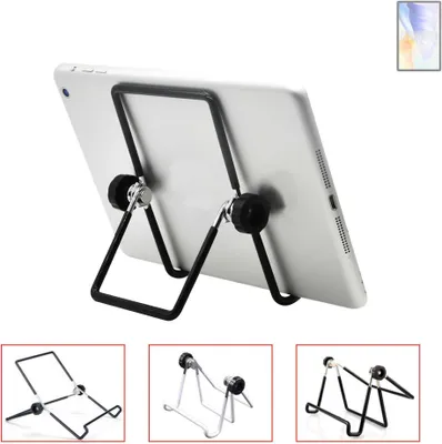 Produktbild von K-S-Trade Tablet-Ständer Tablet-Halterung Tablet-Aufsteller kompatibel mit Cubot TAB 50 faltbarer Tischständer Tablet Halterung