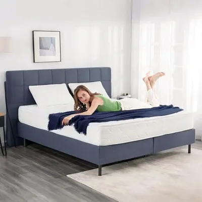 Productafbeelding van Matras 180x200 - 23 cm, H3, 7-zone koudschuimmatras met traagschuim, ergonomisch, zacht en drukverlagend, ademend, afneembare en wasbare hoes, gecertificeerd volgens