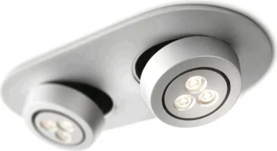 Produktbild von Philips SMARTSPOT Einbauspot 579703116, Einbaustrahler, 2 Glühbirne(n), LED, 2700 K, 220-240 V, Weiß