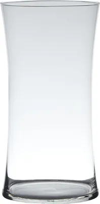 Produktbild von INNA-Glas Große Vase Glas Denny, Sanduhr - rund, klar, 30cm, Ø 15cm