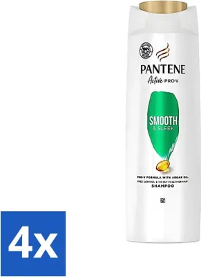 Immagine prodotto di Pantene - Shampoo - Lisci e setosi - Per capelli lisci e setosi - 400 ml - Confezione vantaggiosa - 4 pezzi