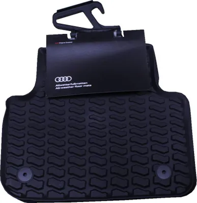 Produktbild von Audi 4M1061512041 Allwetterfußmatten Premium Gummi Fußmatten Hinten, schwarz