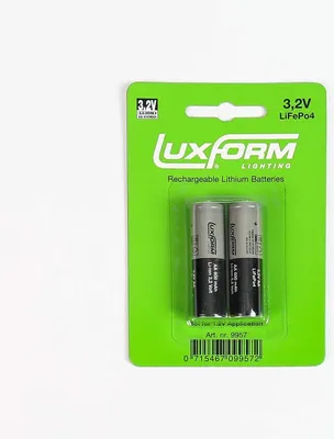 Produktbild von Luxform AA-Akku Li-Ion 3,2 V/600 mAh 2er Set