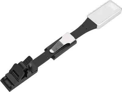 Immagine prodotto di Lampada da lettura - Comfortevole per la lettura - LED delicato per gli occhi - 20 cm - Nero