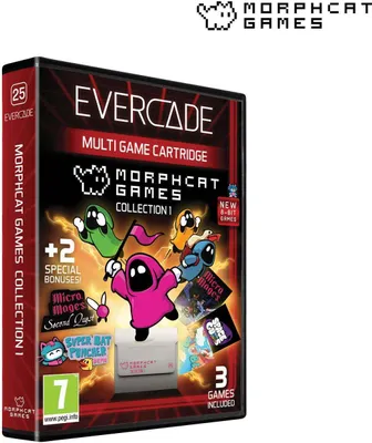 Obrázek produktu pro Cartridge pro retro herní konzole Evercade - Morphcat Games Collection 1