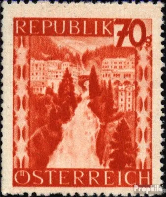 Produktbild von Briefmarken Österreich 1947 Mi 847 postfrisch Landschaften
