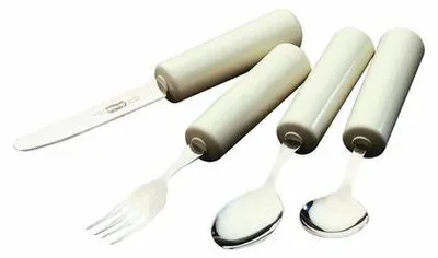 Productafbeelding van Ergonomische bestekset voor zelfbediening, met een verbeterde grip en comfort
